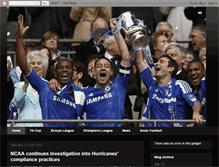 Tablet Screenshot of 1everfootball.blogspot.com