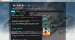 Desktop Screenshot of contestavenue.blogspot.com