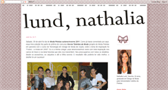 Desktop Screenshot of nathalialund.blogspot.com