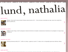 Tablet Screenshot of nathalialund.blogspot.com