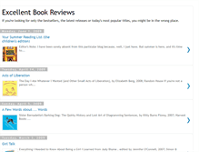 Tablet Screenshot of excellentbookreviews.blogspot.com