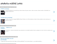 Tablet Screenshot of anorexiamuetrelenta.blogspot.com