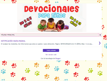 Tablet Screenshot of devocional1slr.blogspot.com