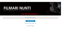 Tablet Screenshot of filmarinunti-ro.blogspot.com