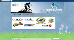 Desktop Screenshot of bikepblancas.blogspot.com