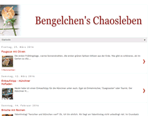 Tablet Screenshot of bengelchens-chaosleben.blogspot.com