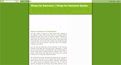 Desktop Screenshot of cheap-carsinsurance.blogspot.com