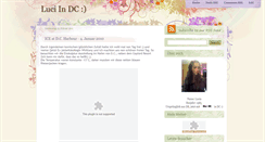 Desktop Screenshot of luci-in-dc.blogspot.com