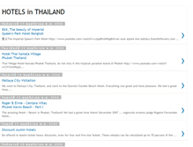 Tablet Screenshot of hotels-in--thailand.blogspot.com