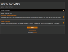 Tablet Screenshot of ngileahwormfarm.blogspot.com