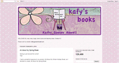 Desktop Screenshot of kafysbooks.blogspot.com