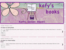 Tablet Screenshot of kafysbooks.blogspot.com