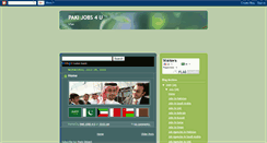 Desktop Screenshot of pakijobs4u.blogspot.com