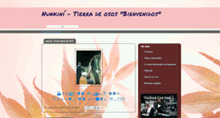 Desktop Screenshot of nunkini-tierradeosos.blogspot.com