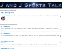 Tablet Screenshot of jandjsportstalk.blogspot.com