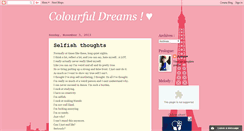 Desktop Screenshot of colourful-dreamsxz.blogspot.com