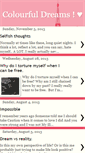 Mobile Screenshot of colourful-dreamsxz.blogspot.com