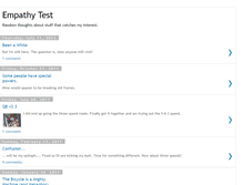 Tablet Screenshot of empathytest.blogspot.com