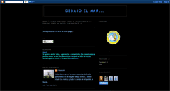 Desktop Screenshot of debajoelmar.blogspot.com