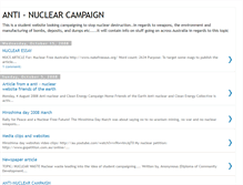 Tablet Screenshot of antinuclearcampaign.blogspot.com