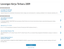 Tablet Screenshot of baru-lowongankerja.blogspot.com