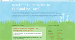 Desktop Screenshot of hotels-thailand-travel.blogspot.com