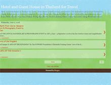 Tablet Screenshot of hotels-thailand-travel.blogspot.com