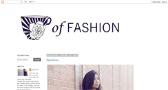 Desktop Screenshot of cupoffashion.blogspot.com