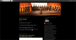 Desktop Screenshot of mysummersingers.blogspot.com