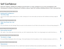 Tablet Screenshot of buildselfconfidence.blogspot.com