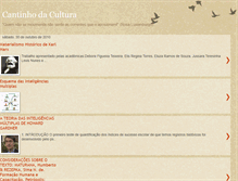 Tablet Screenshot of cantinhocultural-resgatando.blogspot.com