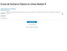 Tablet Screenshot of cursodeguitarraclasicaenlineamodulo9.blogspot.com