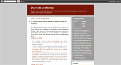 Desktop Screenshot of diarioneonazi.blogspot.com