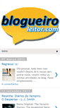 Mobile Screenshot of blogueiroleitor.blogspot.com