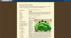 Desktop Screenshot of dessertfirstcakes.blogspot.com