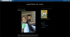 Desktop Screenshot of maestrosencasa.blogspot.com