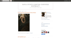 Desktop Screenshot of javajuice-queenofcups.blogspot.com
