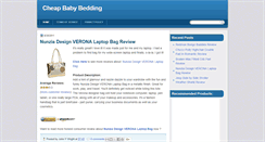 Desktop Screenshot of cheap-babybedding.blogspot.com