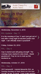 Mobile Screenshot of amyinthemorning.blogspot.com