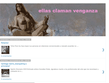 Tablet Screenshot of ellas-claman-venganza.blogspot.com