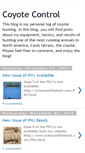 Mobile Screenshot of coyotecontrol.blogspot.com