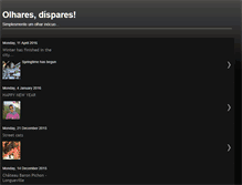 Tablet Screenshot of olharesdispares.blogspot.com