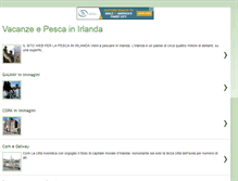 Tablet Screenshot of pescainirlanda.blogspot.com