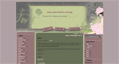 Desktop Screenshot of indahhe.blogspot.com