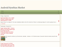 Tablet Screenshot of androidsymbianmarket.blogspot.com