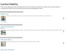 Tablet Screenshot of luciananadolny.blogspot.com