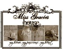 Tablet Screenshot of missgracieshouse.blogspot.com