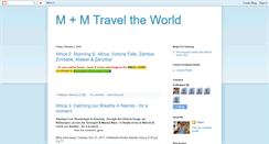 Desktop Screenshot of m-m-travel-the-world.blogspot.com