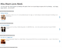 Tablet Screenshot of missheartloveneed.blogspot.com