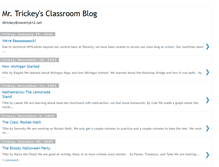 Tablet Screenshot of mrtrickey.blogspot.com